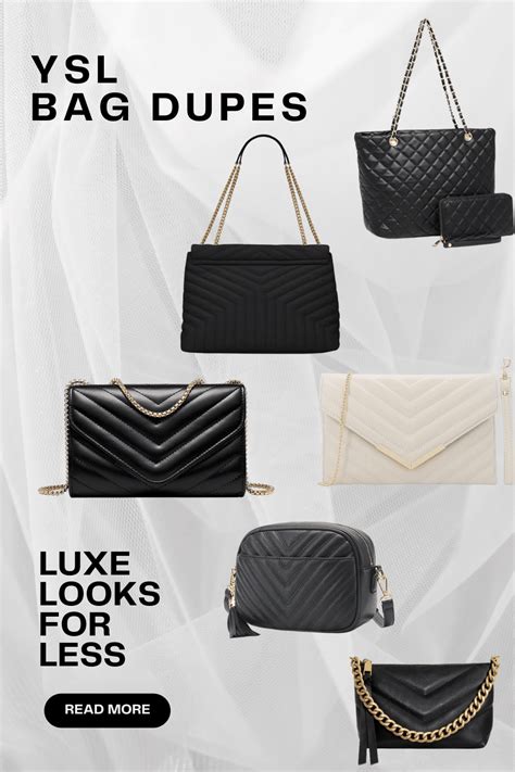 ysl dupe amazon 2020|Luxe Looks for Less: YSL Bag Dupes .